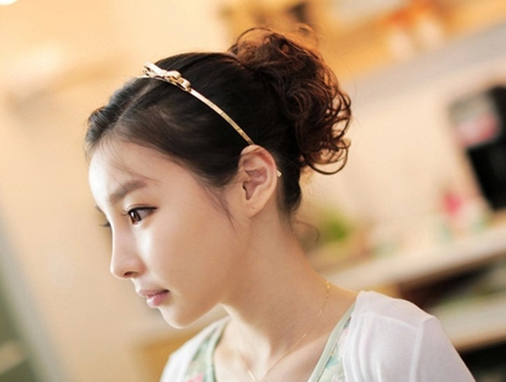 Fluffy Curly Hair Bun with Drawstring – Natural Look Hair Ring & Bun Maker for Women