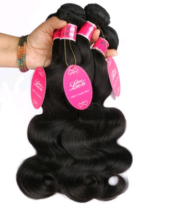 Brazilian Body Wave Human Hair Wig – Natural Color, Real Human Hair Extensions