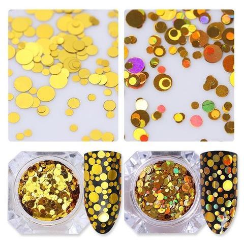 Holographic Chunky Glitter – Iridescent Large Glitter Flakes for Nails, Crafts & Resin Art