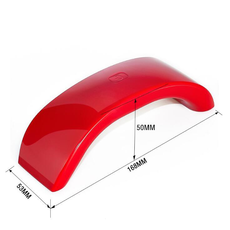 LED Nail Art Lamp – UV Gel Dryer & Curing Light with Mobile Phone Stand for DIY & Salon Use