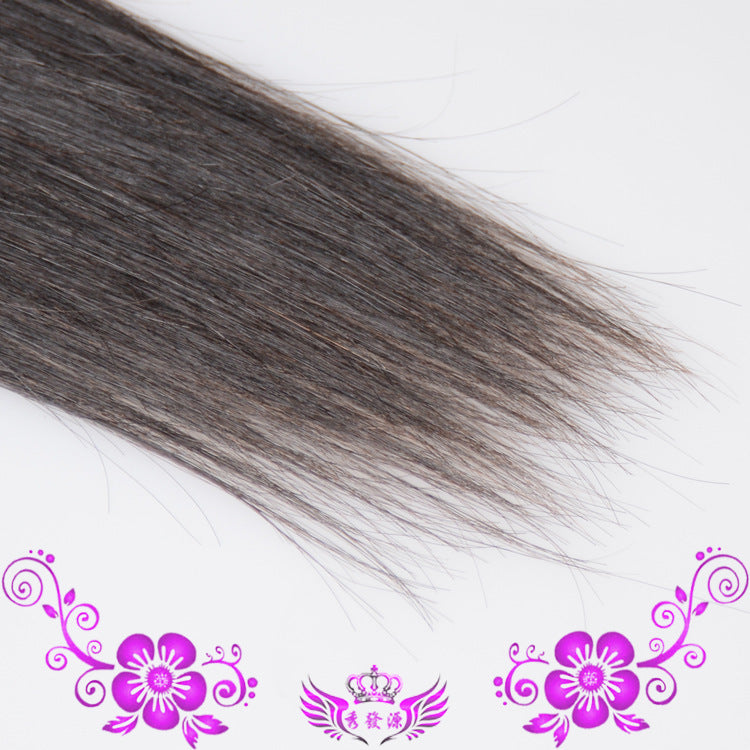 Real Human Hair Piece – Natural Clip-In Topper & Hair Extensions for Volume & Coverage
