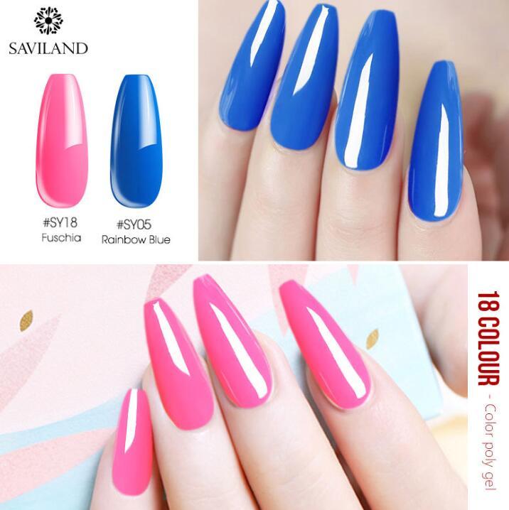 15g Colored Crystal Nail Extension Gel – Builder Glue for DIY & Professional Nail Art