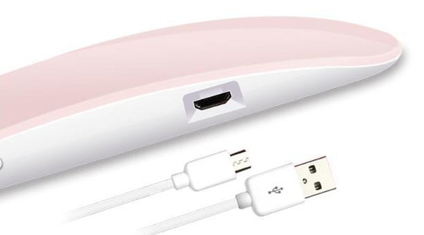USB LED Nail Light – Portable 6W Gel Nail Dryer Lamp for Quick DIY Manicure & Light Therapy