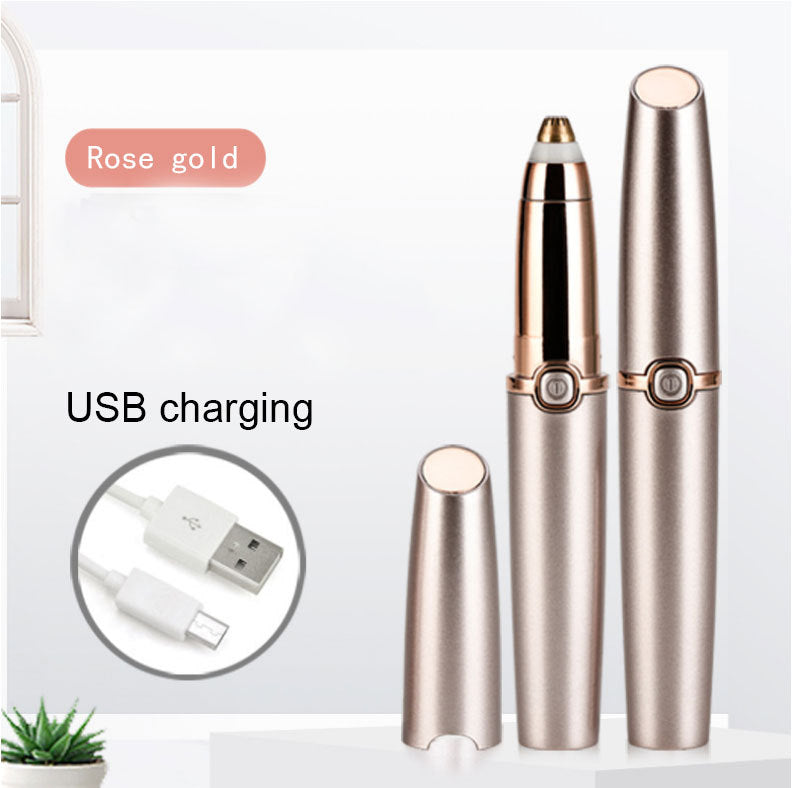 Electric Eyebrow Trimmer – Precise Painless Brow Shaper & Hair Remover