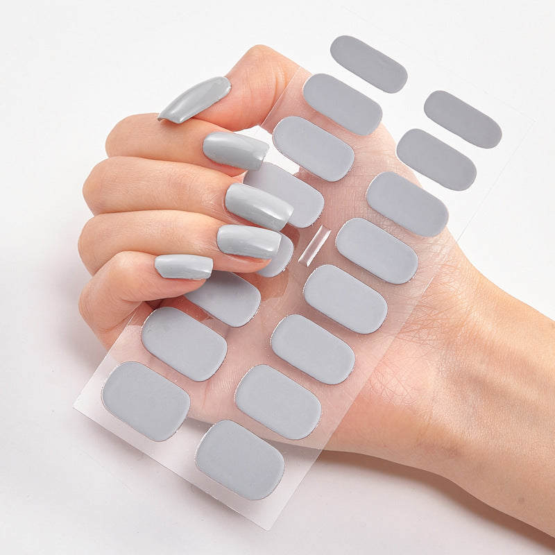 Colorful Letter Nail Stickers – Full Sheet Nail Art Decals for DIY & Salon Manicure