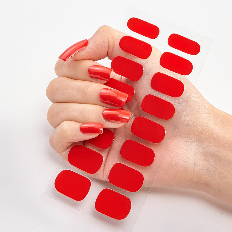 Colorful Letter Nail Stickers – Full Sheet Nail Art Decals for DIY & Salon Manicure