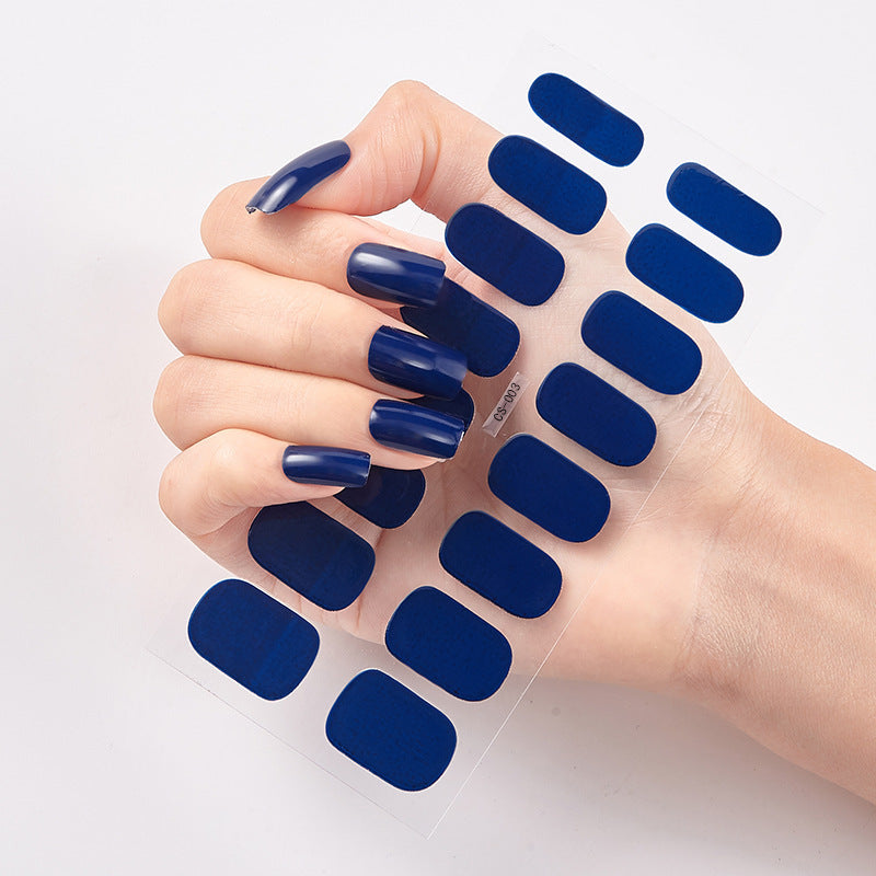 Colorful Letter Nail Stickers – Full Sheet Nail Art Decals for DIY & Salon Manicure