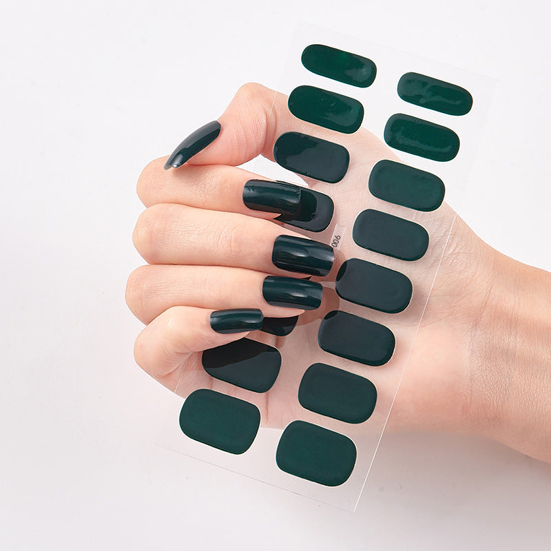 Colorful Letter Nail Stickers – Full Sheet Nail Art Decals for DIY & Salon Manicure