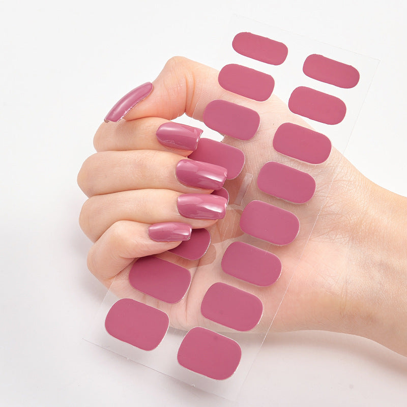 Colorful Letter Nail Stickers – Full Sheet Nail Art Decals for DIY & Salon Manicure