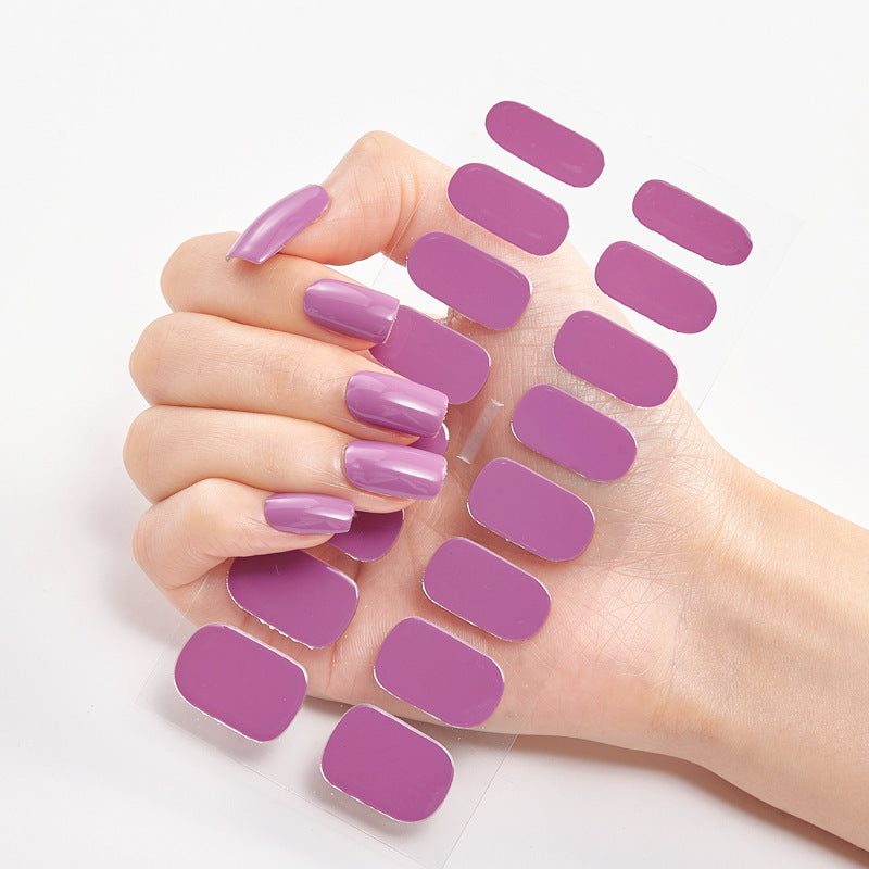 Colorful Letter Nail Stickers – Full Sheet Nail Art Decals for DIY & Salon Manicure