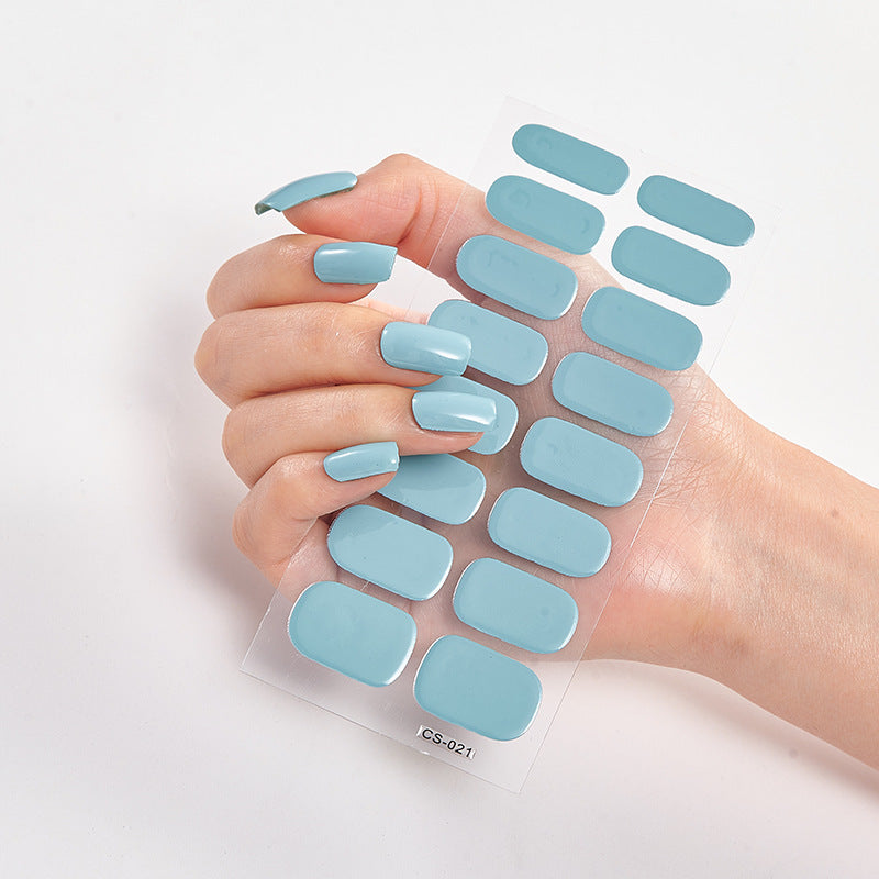 Colorful Letter Nail Stickers – Full Sheet Nail Art Decals for DIY & Salon Manicure