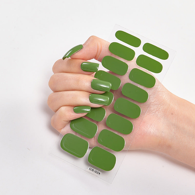 Colorful Letter Nail Stickers – Full Sheet Nail Art Decals for DIY & Salon Manicure