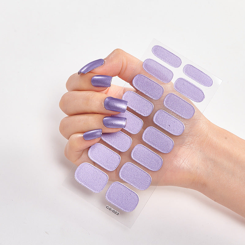 Colorful Letter Nail Stickers – Full Sheet Nail Art Decals for DIY & Salon Manicure