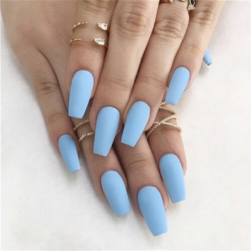 Finished Wearable Nail Art Patches – Removable Press-On Fake Nails for DIY & Salon Manicure