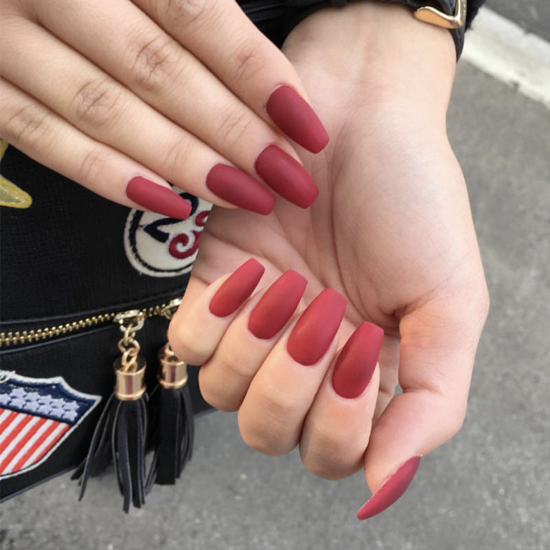 Finished Wearable Nail Art Patches – Removable Press-On Fake Nails for DIY & Salon Manicure