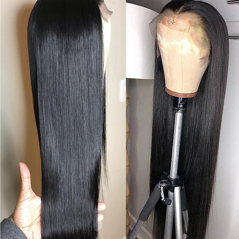 Long Straight Synthetic Wig – European & American Fashion Style Chemical Fiber Headgear