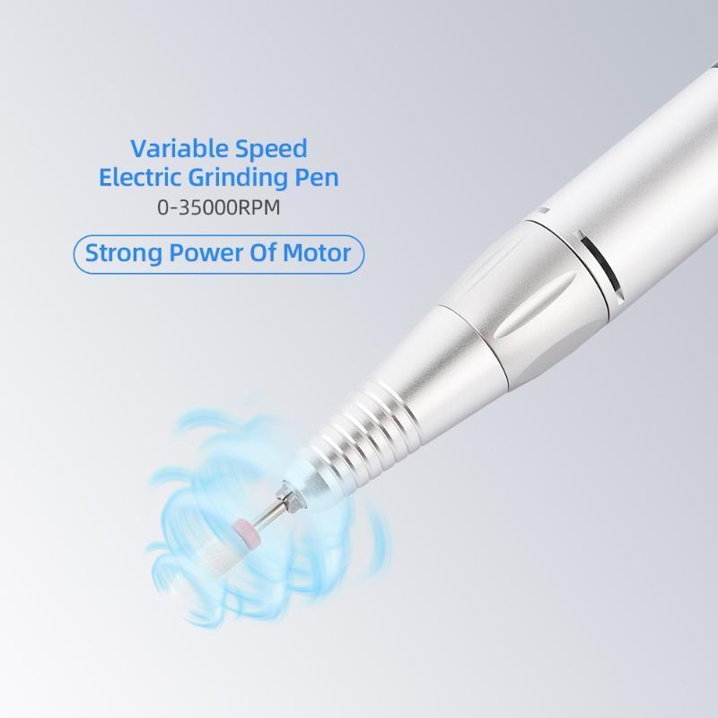 Professional Portable Nail Drill Machine – Salon Manicure & Pedicure Electric Drill for Acrylic & Gel Nails