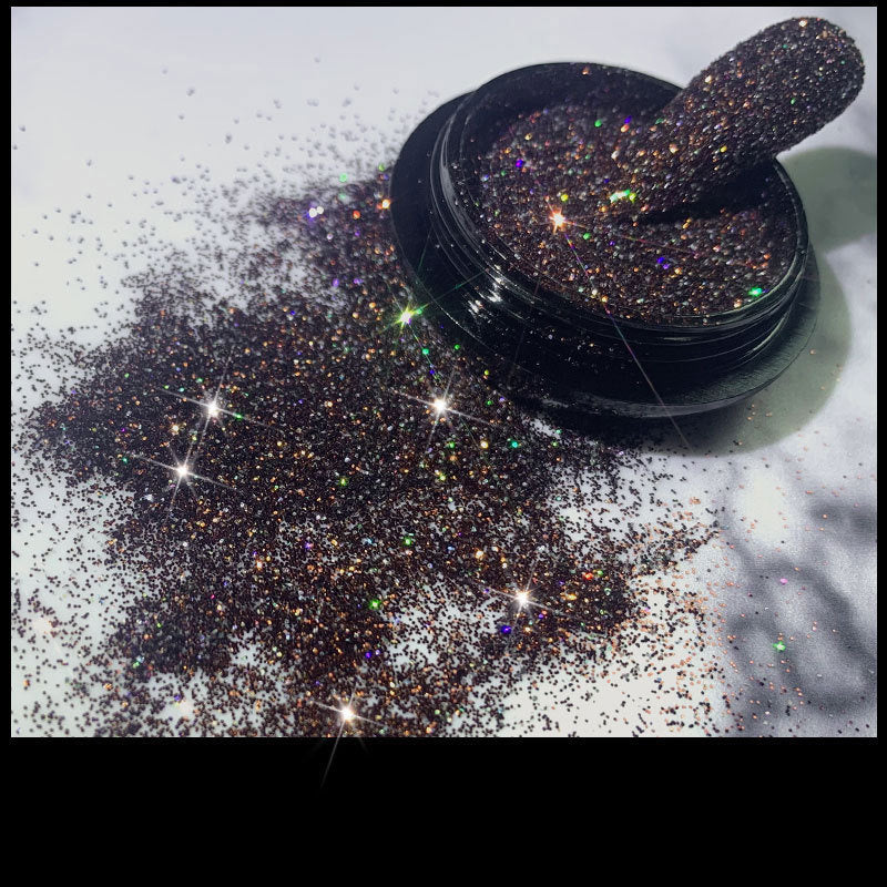 Crystal Diamond Nail Glitter Powder – Sparkling Glitter Dust for Acrylic & Gel Nails (Trending on TikTok)