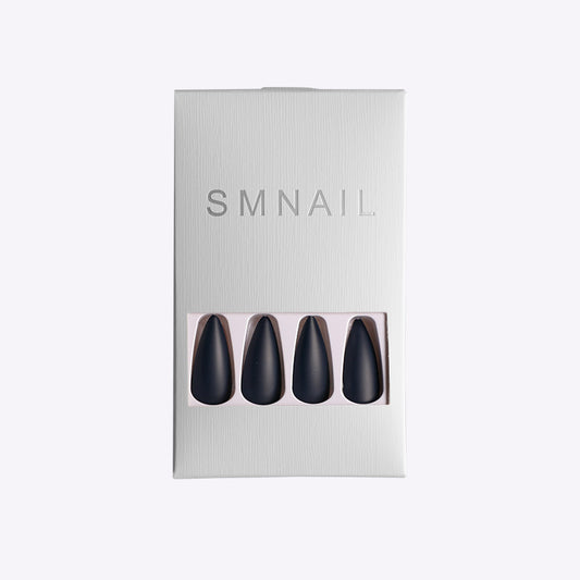Matte Khaki False Nails – Smudge Effect Press-On Tips for DIY & Salon Manicure