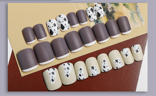 70 Styles Wearable Fake Nail Patches – Finished Detachable Press-On Nails & Manicure Stickers for Women