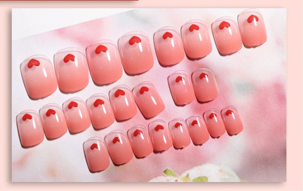70 Styles Wearable Fake Nail Patches – Finished Detachable Press-On Nails & Manicure Stickers for Women