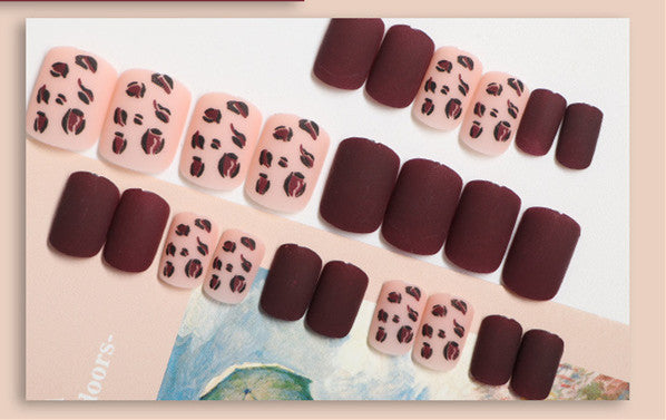 70 Styles Wearable Fake Nail Patches – Finished Detachable Press-On Nails & Manicure Stickers for Women