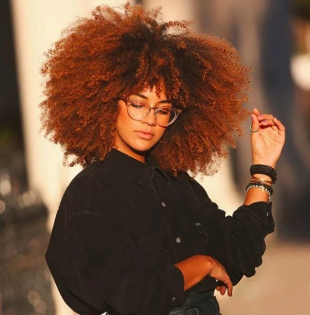 Short Curly Wig for Women – European & American Fashion Style