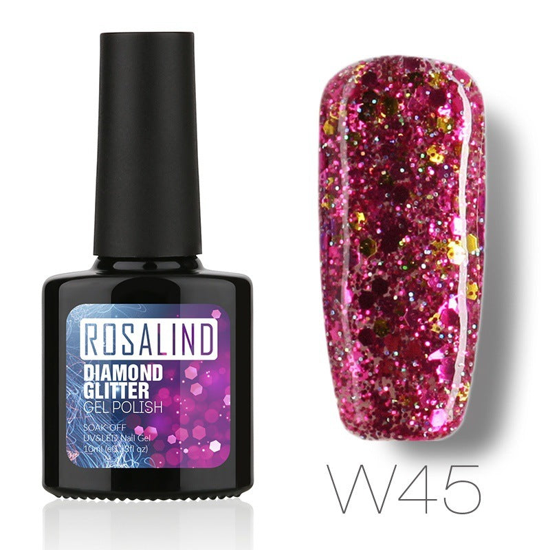 Diamond Nail Gel – Shiny Long-Lasting UV/LED Gel Polish for Sparkling Nail Art