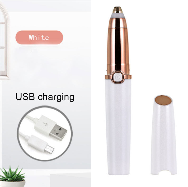 Electric Eyebrow Trimmer – Precise Painless Brow Shaper & Hair Remover