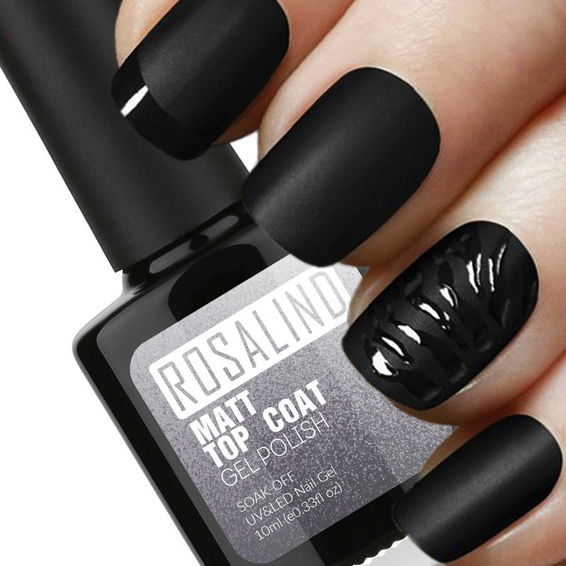 Permanent Nail Gel Polish – Soak-Off Matte Finish for Long-Lasting DIY & Salon Manicure
