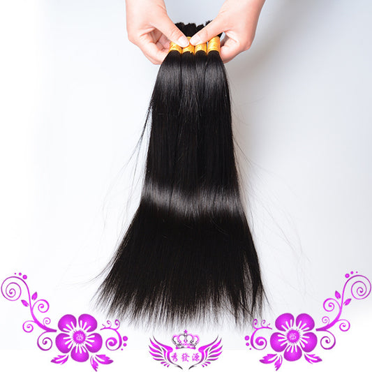 Real Human Hair Piece – Natural Clip-In Topper & Hair Extensions for Volume & Coverage