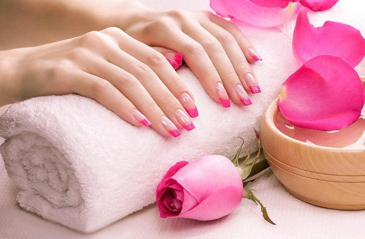 Finished French Long Fake Nails – Ready-to-Wear Press-On Tips for DIY & Salon Manicure