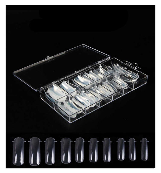 Clear Removable Nail Gel – Phototherapy Builder Gel with Nail Extension Tablets for DIY & Salon
