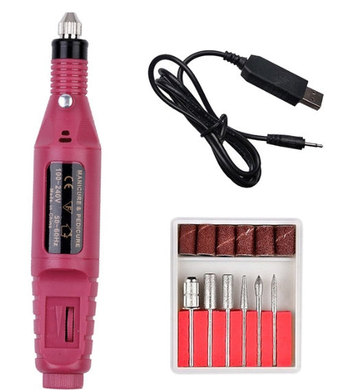 Electric Nail Drill Pen – Portable Nail Polish Machine & Manicure Tool for DIY & Salon