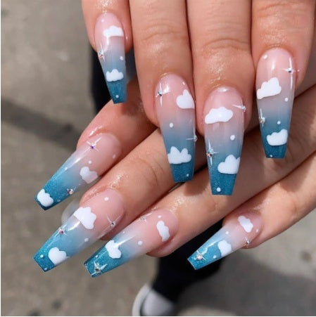 Finished Soft False Nails – Ready-to-Wear Press-On Tips for Easy DIY & Salon Manicure