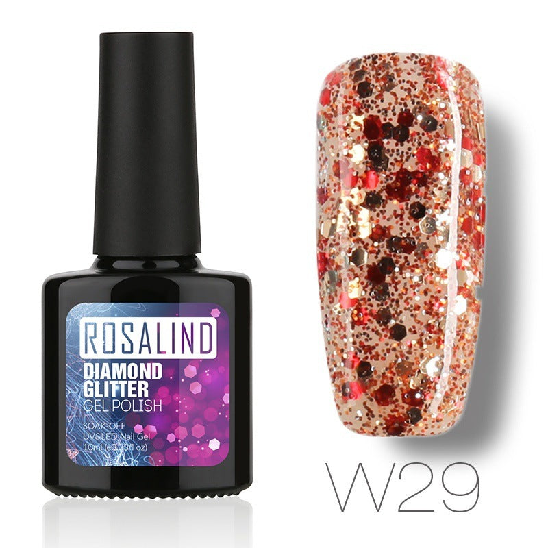 Diamond Nail Gel – Shiny Long-Lasting UV/LED Gel Polish for Sparkling Nail Art
