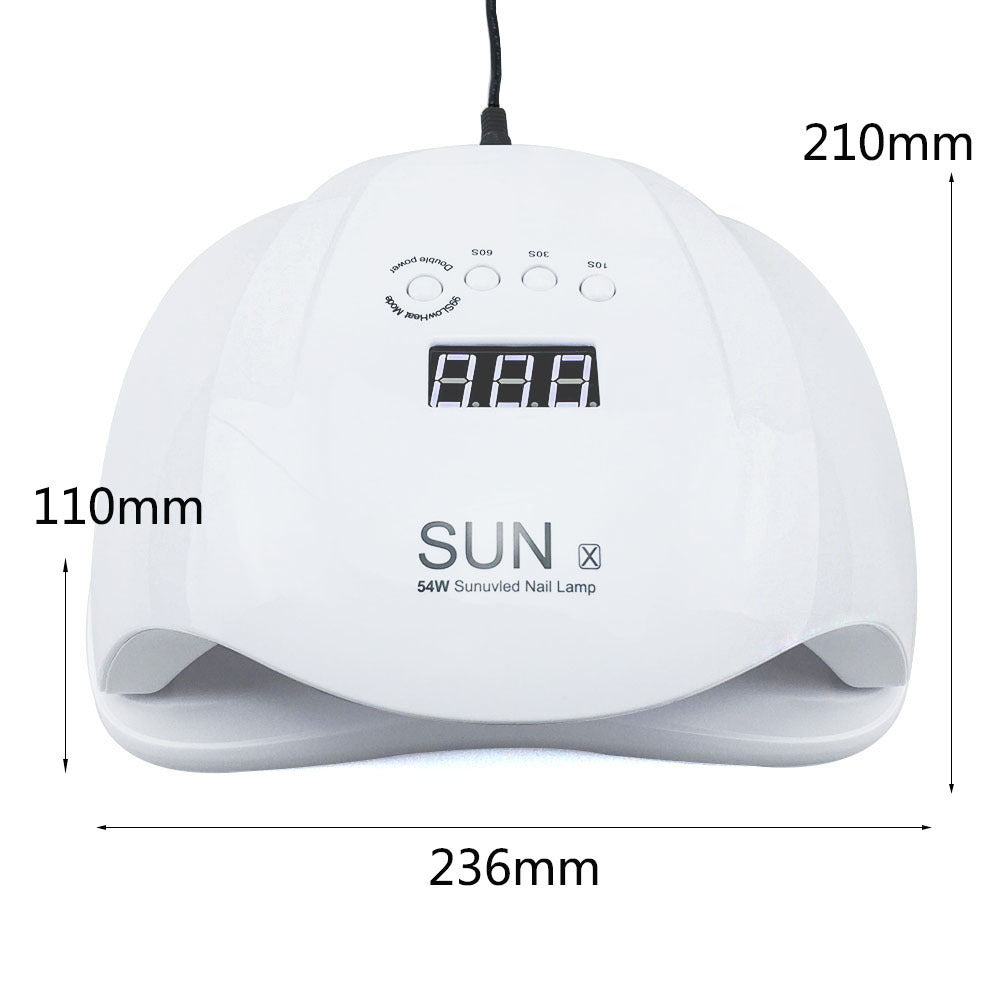 Nail Lamp Dryer – Fast UV LED Gel Polish Curing Light for DIY & Professional Manicure