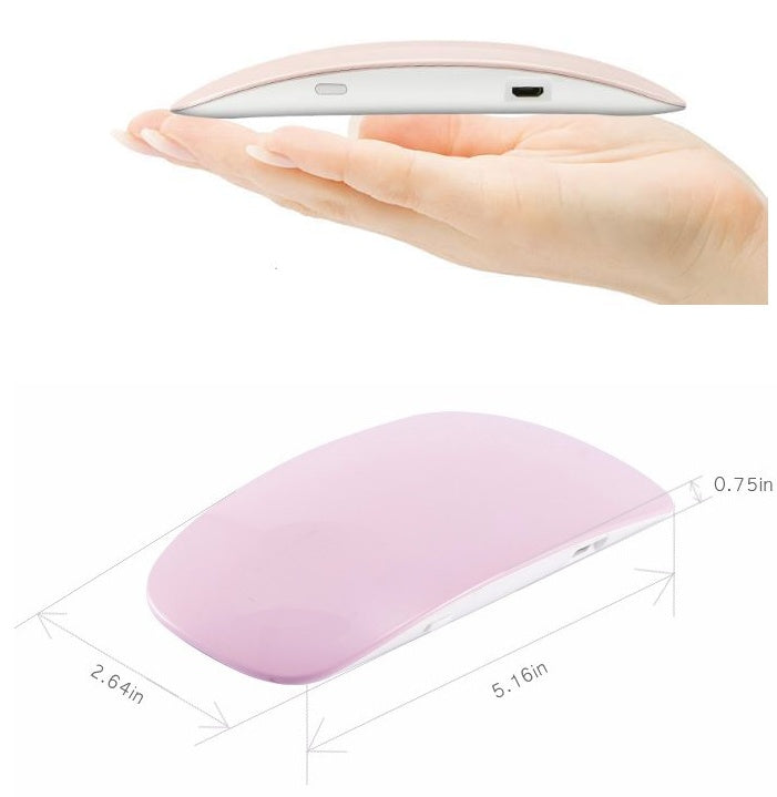 USB LED Nail Light – Portable 6W Gel Nail Dryer Lamp for Quick DIY Manicure & Light Therapy