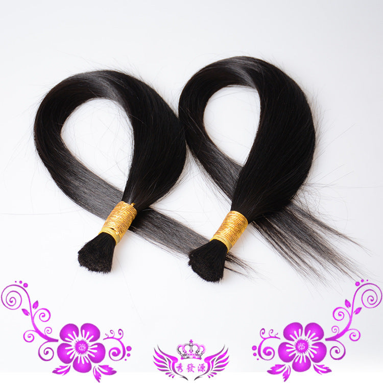 Real Human Hair Piece – Natural Clip-In Topper & Hair Extensions for Volume & Coverage