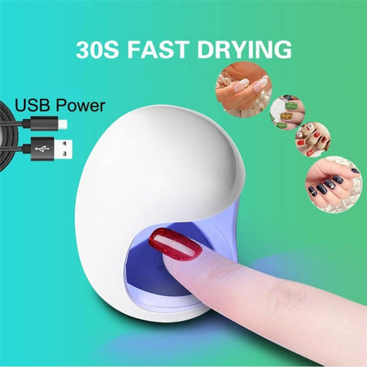 Mini UV Nail Dryer – Portable Gel Polish Curing Lamp for Quick DIY & Professional Manicure