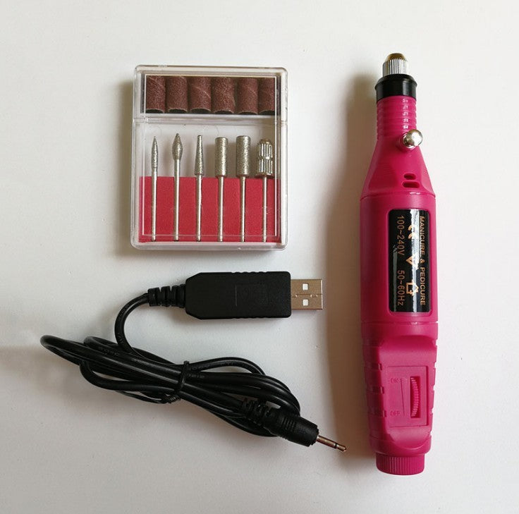 Electric Nail Drill Pen – Portable Nail Polish Machine & Manicure Tool for DIY & Salon