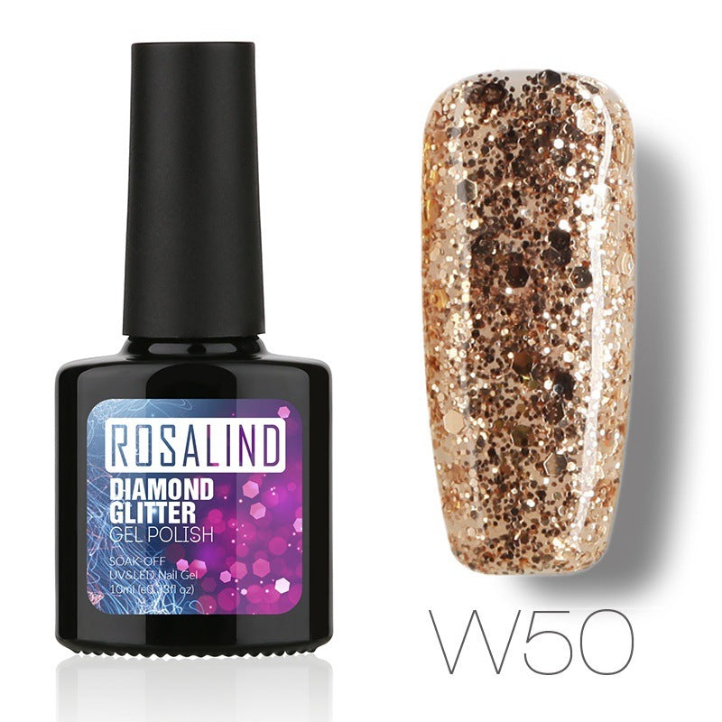 Diamond Nail Gel – Shiny Long-Lasting UV/LED Gel Polish for Sparkling Nail Art