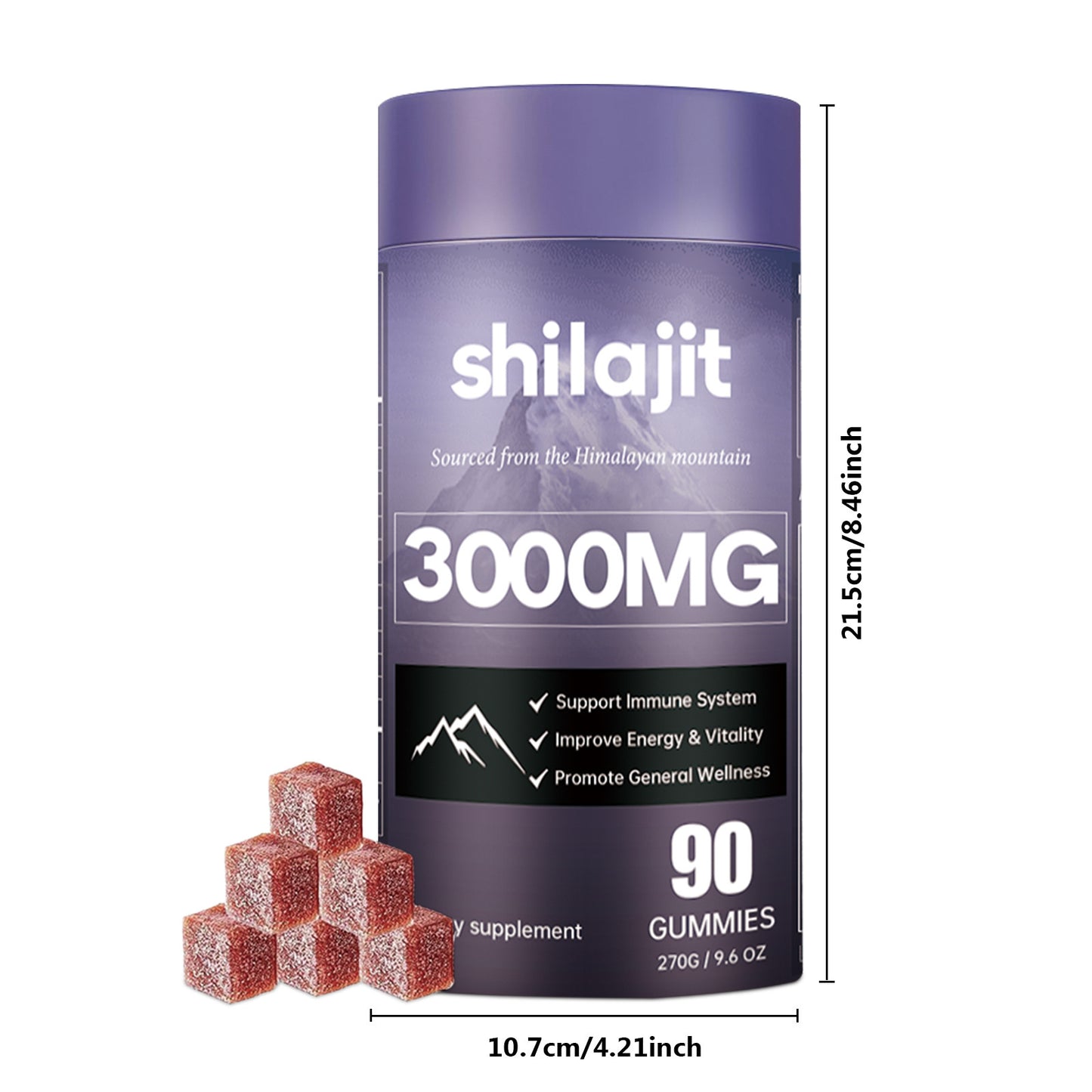 Energy Boost Soft Candy – Immune Support Gummies to Improve Resistance & Vitality