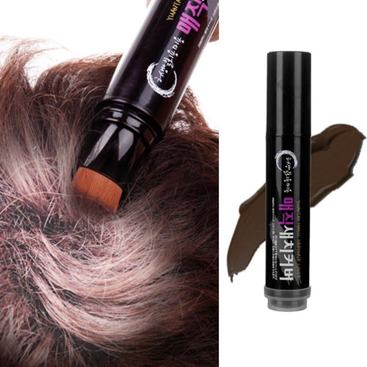 Temporary Hair Color Brush & Comb – One-Time White Wax Hair Dye Pen for DIY Styling