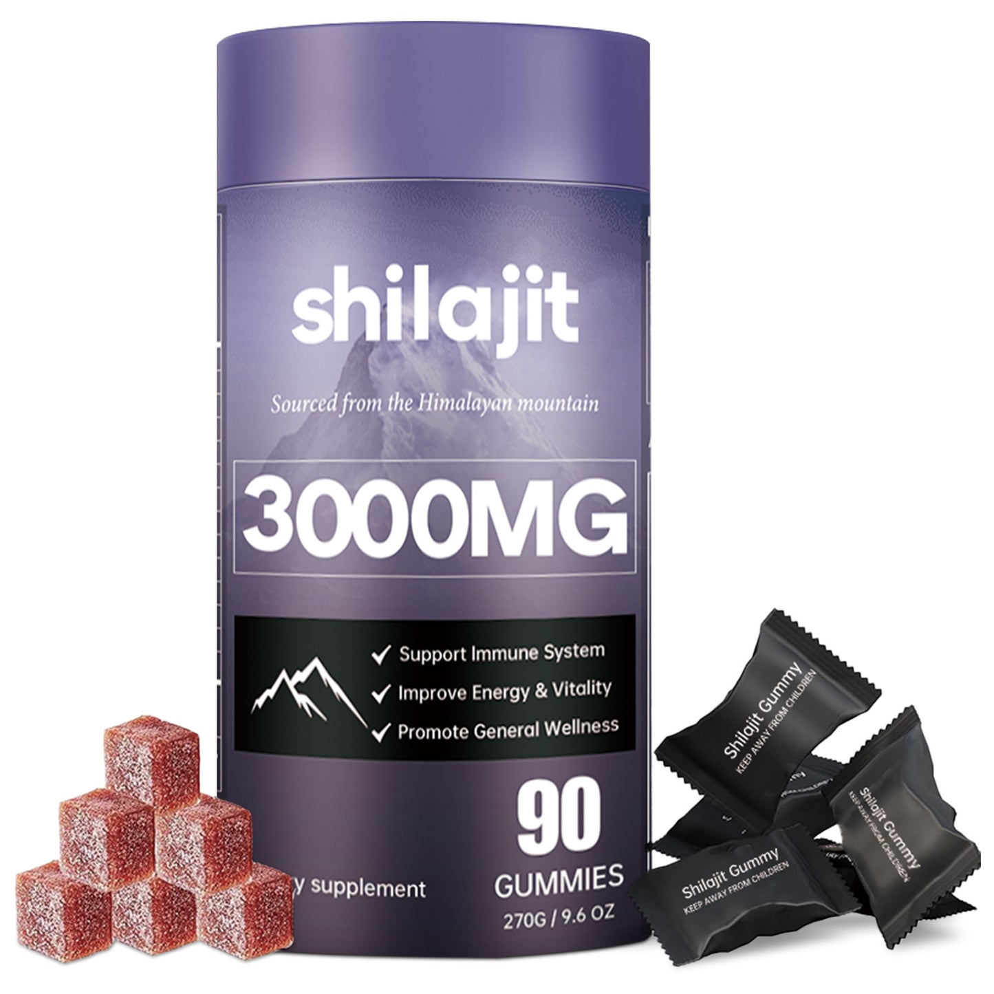 Energy Boost Soft Candy – Immune Support Gummies to Improve Resistance & Vitality