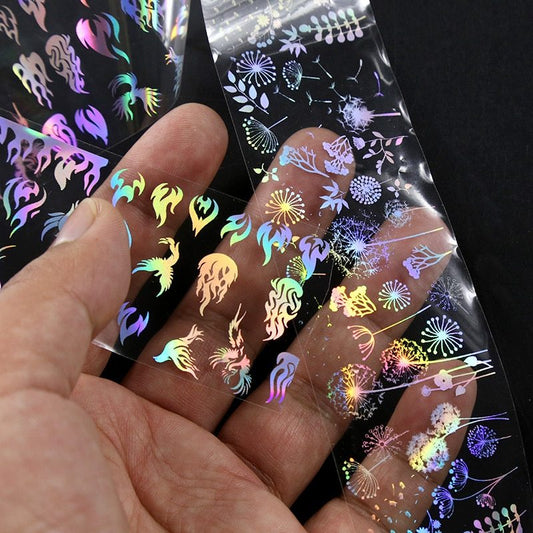 Nail Art Stickers – Self-Adhesive Beauty Decals for DIY & Professional Manicure