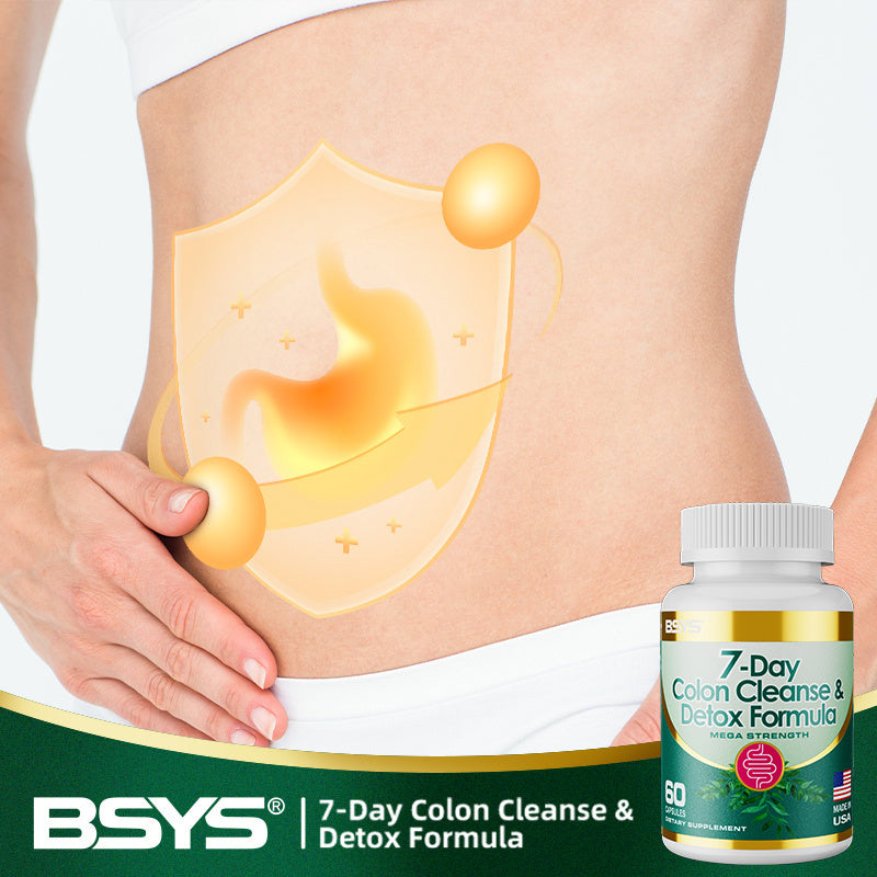7-Day Colon Cleanse & Detox Capsules – Natural Digestive Support & Gentle Detox Formula