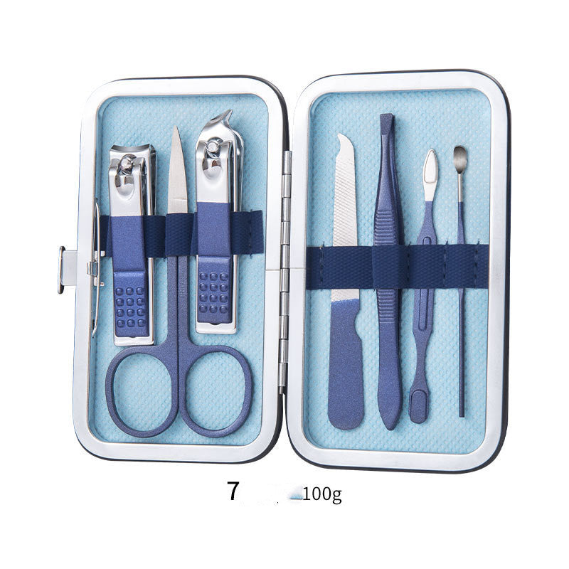 Professional Nail Clippers & Pedicure Set – Scissors, Dead Skin Pliers, Ear Spoon & Nail Groove Trimmers