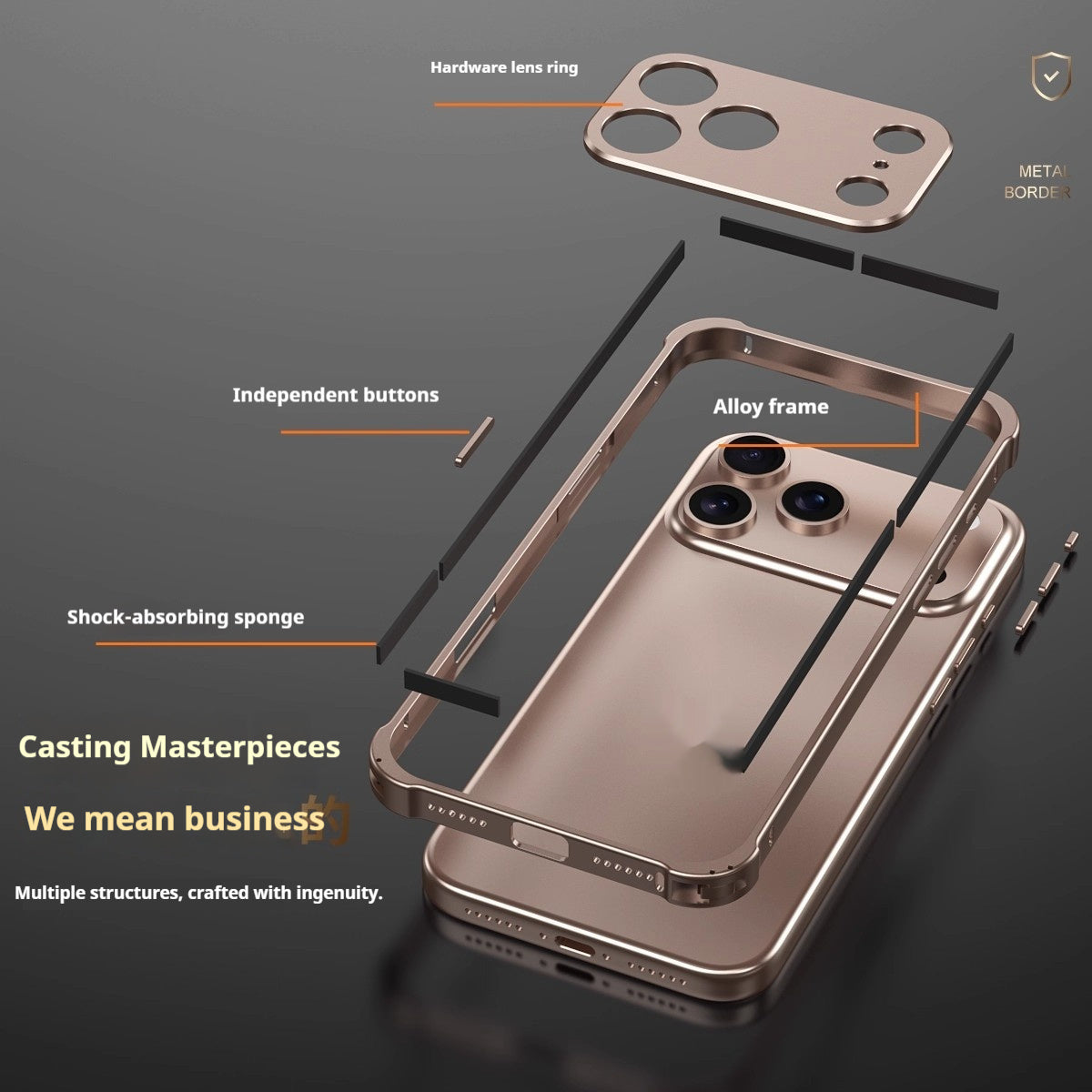 Apple iPhone 17 Pro Max Air Case – Clear, Shockproof & Slim Fit