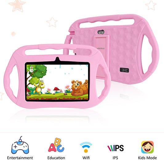 Tablette PC intelligente de 7 pouces pour enfants, machine de tutorat
